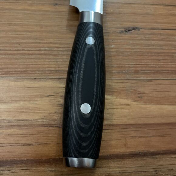 Zhen Premium Kitchen Knife 3 Layers Forged Japanese Carbon Steel 8" Blade UNUSED - Picture 12 of 13